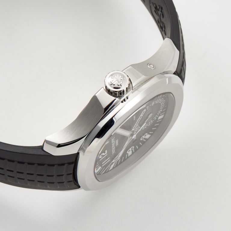 Aquanaut Travel Time Steel Black Dial 40mm Product Image 3