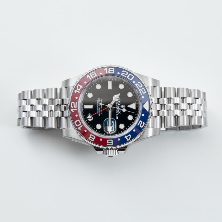 GMT-Master II Steel Jubilee Black Dial "Pepsi" 40mm Product Image 10