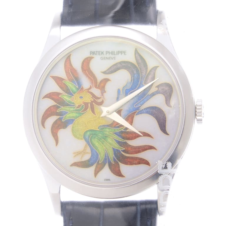 Calatrava Phoenix Platinum Enamel Dial 37mm Product Image 1