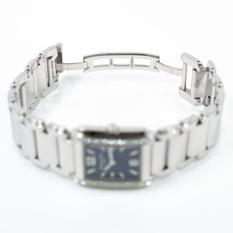 Twenty~4 Manchette Steel Diamond Blue Dial 25mm Product Image 6