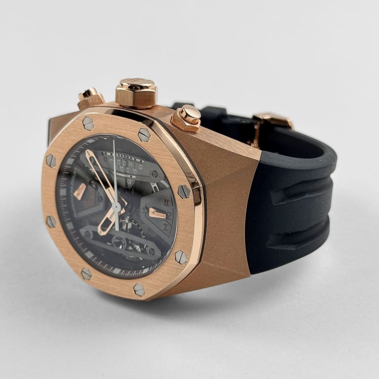 Royal Oak Concept Tourbillon Chronograph Rose Gold Skeleton Dial 44mm Product Image 2