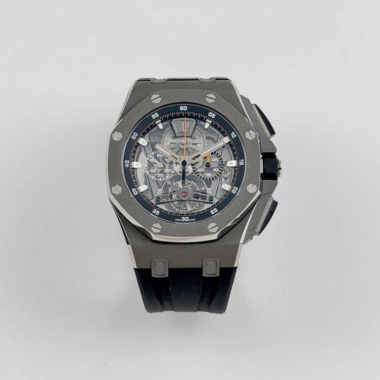 Royal Oak Offshore Tourbillon Chronograph Openworked Titanium 44mm Product Image 1