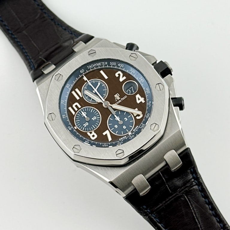 Royal Oak Offshore Steel Brown Dial 42mm Product Image 1