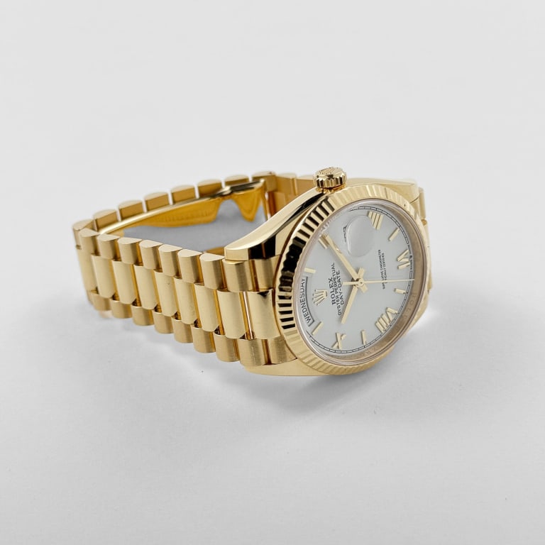 Day-Date Yellow Gold White Dial 36mm Product Image 3