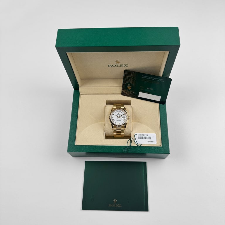 Day-Date Yellow Gold White Dial 36mm Product Image 10