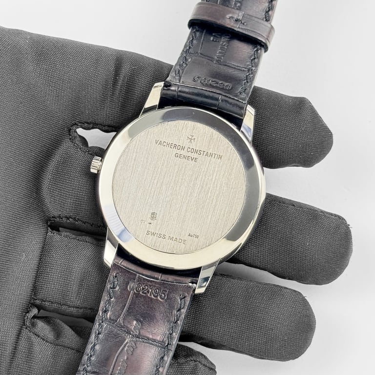 Patrimony Contemporaine White Gold Silver Dial 40mm Product Image 8