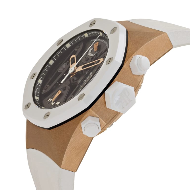 Royal Oak Concept Tourbillon Chronograph Rose Gold Ceramic Skeleton Dial 44mm Product Image 2
