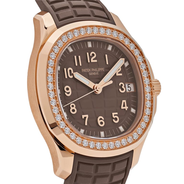Aquanaut Rose Gold Diamond Brown Dial 38mm Product Image 2