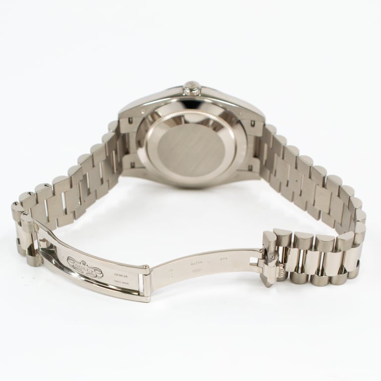 Day-Date White Gold Silver Dial 40mm Product Image 5