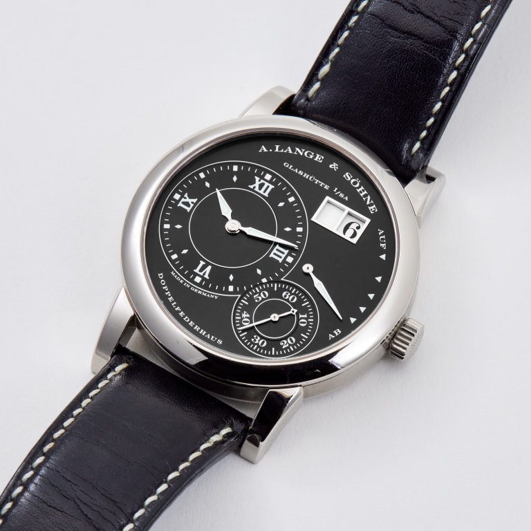 Lange 1 "Luminous" White Gold Black Dial 38mm Product Image 1