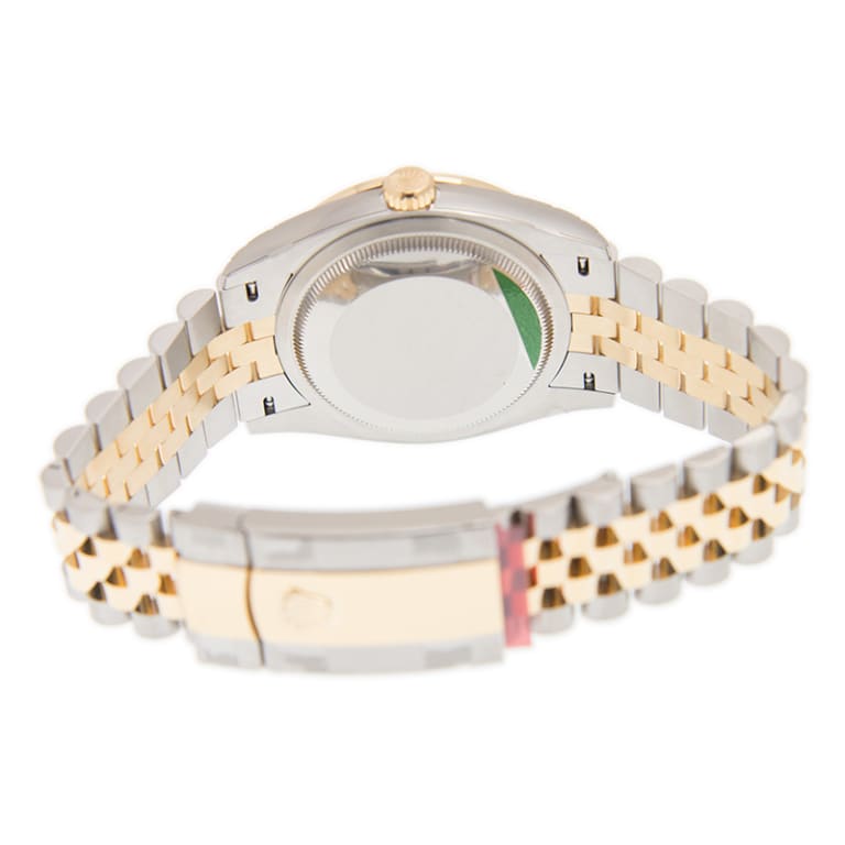 Datejust Yellow Gold & Steel Diamond Jubilee Green Dial 36mm Product Image 4