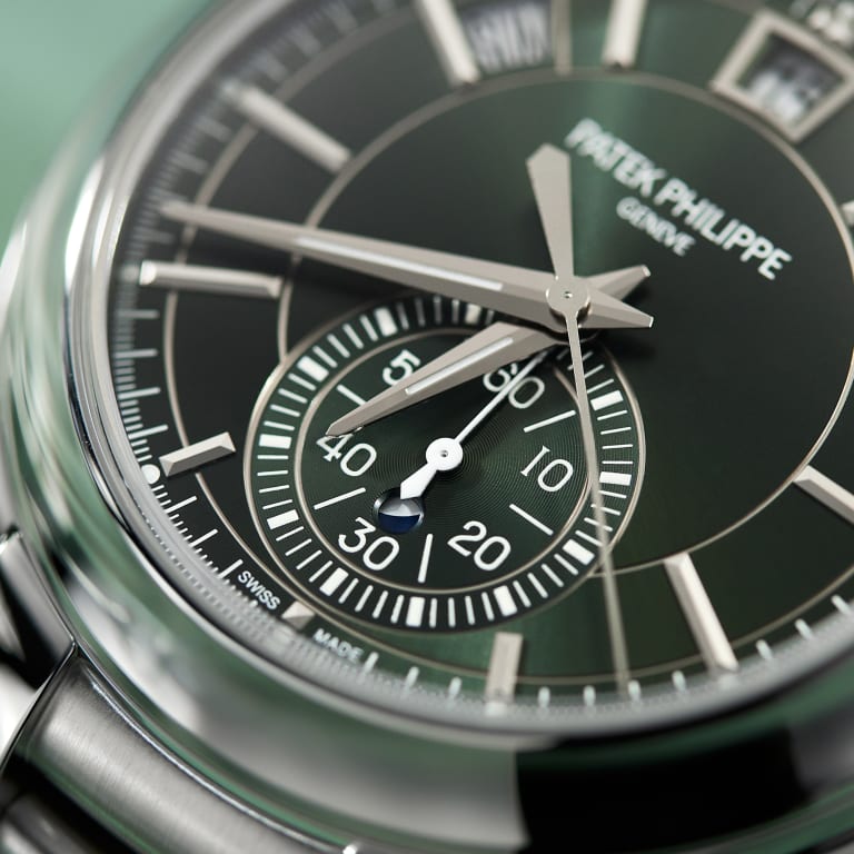 Annual Calendar Chronograph Steel Green Dial 42mm Product Image 11
