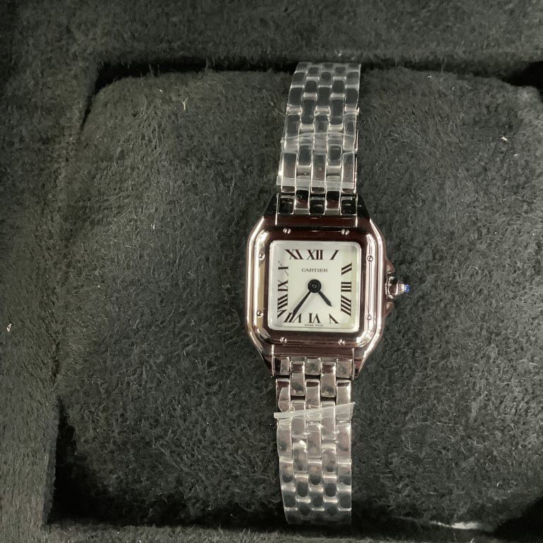 Panthère de Cartier Steel Silver Dial 25mm Product Image 1