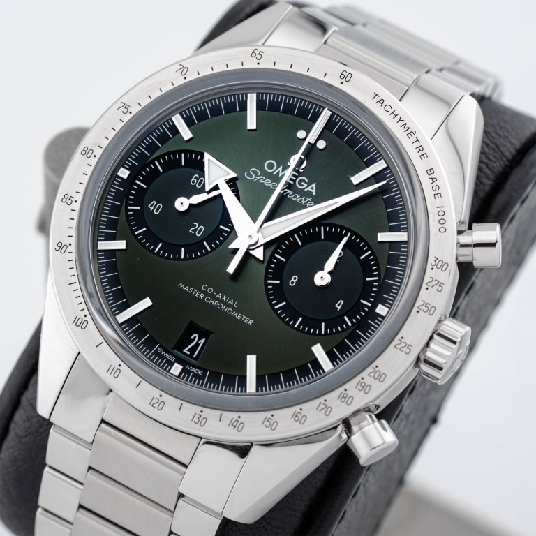 Speedmaster '57 Chronograph Steel Green Dial 40mm Product Image 1