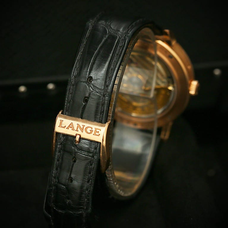 Saxonia Moonphase Rose Gold Black Dial 40mm Product Image 7