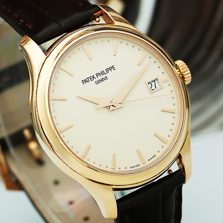 Calatrava Rose Gold Ivory Dial 39mm Product Image 3