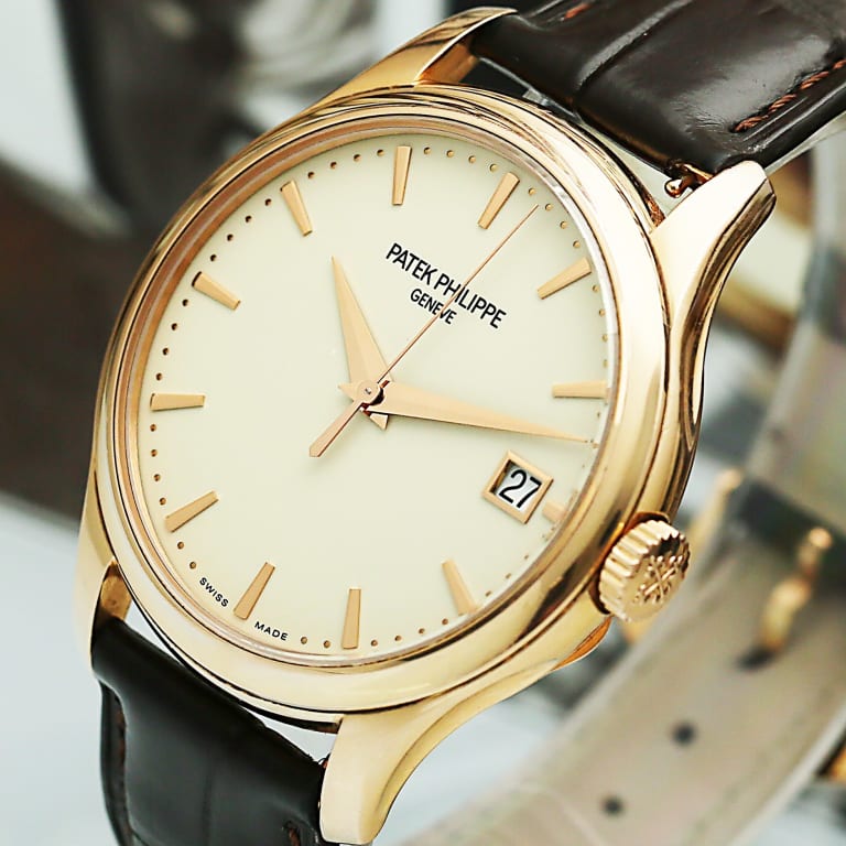 Calatrava Rose Gold Ivory Dial 39mm Product Image 4