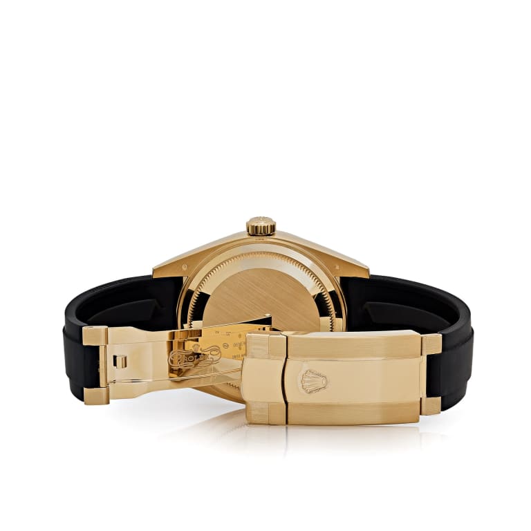 Sky-Dweller Yellow Gold Oysterflex Green Dial 42mm Product Image 4