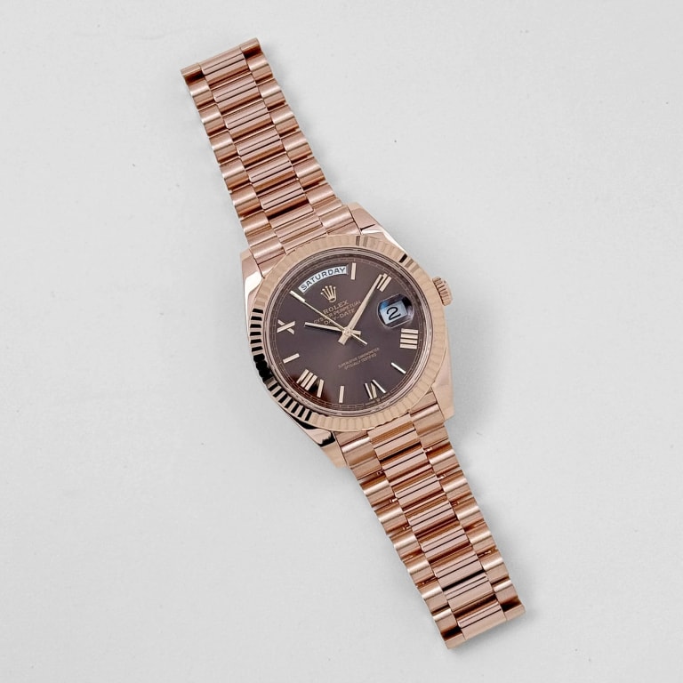 Day-Date Rose Gold Brown Dial 40mm Product Image 1