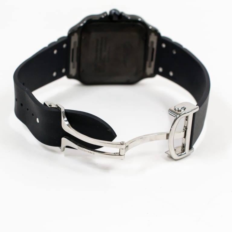 Santos de Cartier Steel Black Dial 39mm Product Image 4