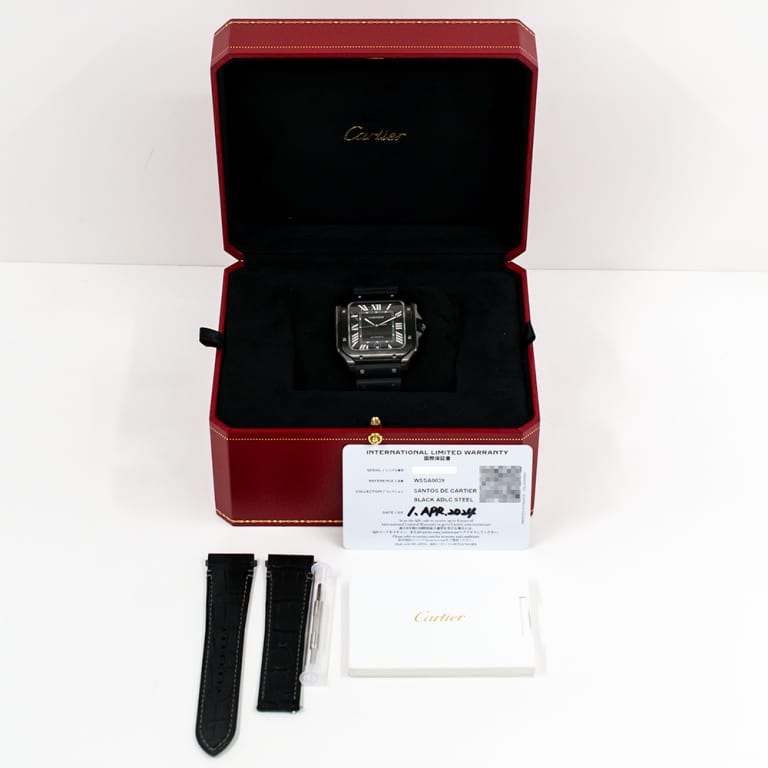 Santos de Cartier Steel Black Dial 39mm Product Image 8