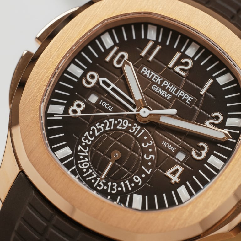 Aquanaut Travel Time Rose Gold Brown Dial 40mm Product Image 8