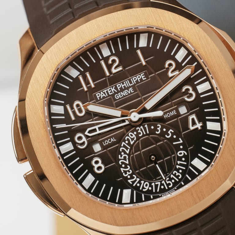 Aquanaut Travel Time Rose Gold Brown Dial 40mm Product Image 9
