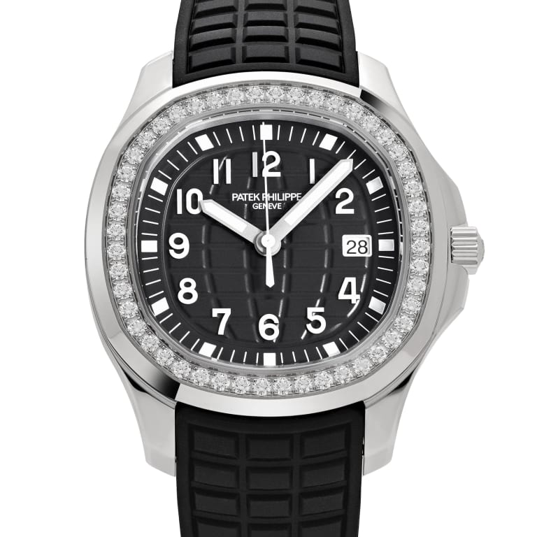 Aquanaut Luce Quartz Steel Diamond Black Dial 38mm Product Image 2