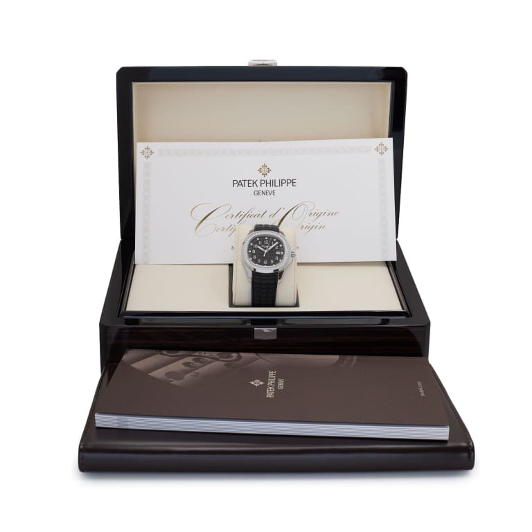 Aquanaut Luce Quartz Steel Diamond Black Dial 38mm Product Image 6