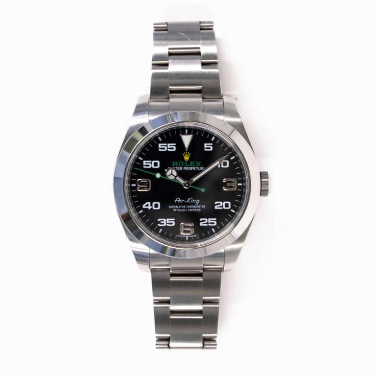 Air-King Steel Black Dial 40mm Product Image 1