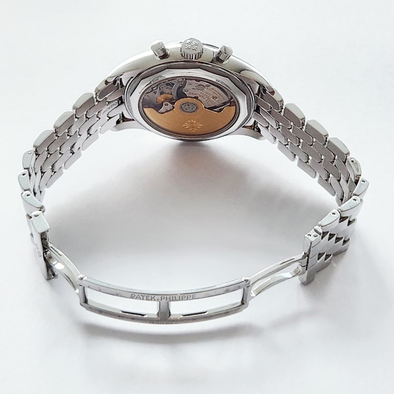 Complications Annual Calendar Chronograph Steel Silver Dial 40mm Product Image 3
