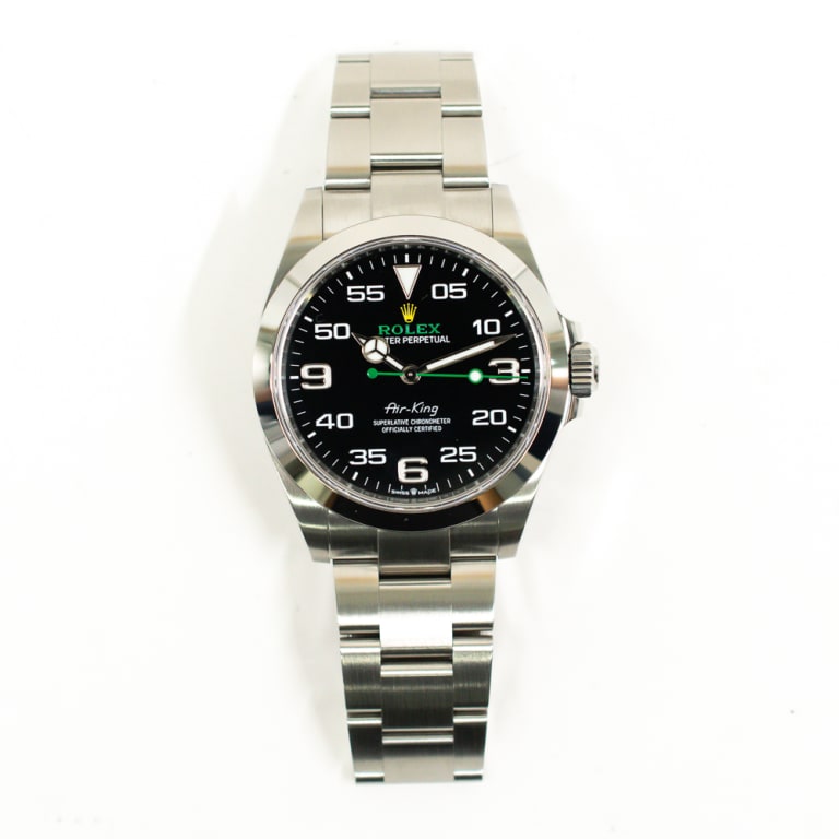 Air-King Steel Black Dial 40mm Product Image 1