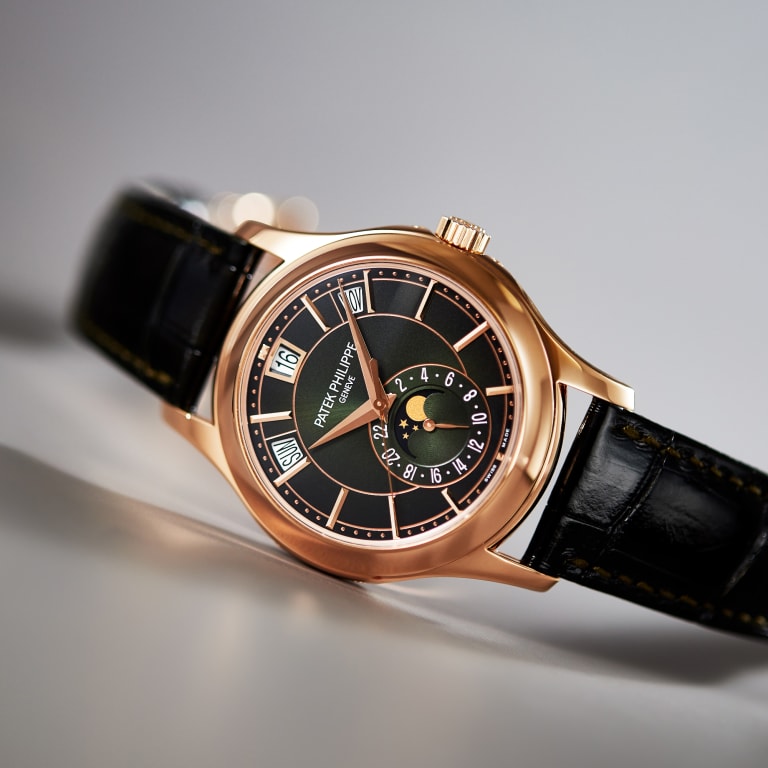 Annual Calendar Rose Gold Green Dial 40mm Product Image 6