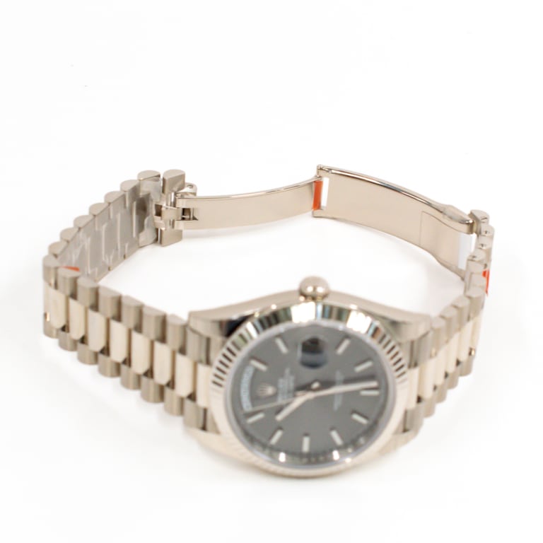 Day-Date White Gold Grey Dial 40mm Product Image 6