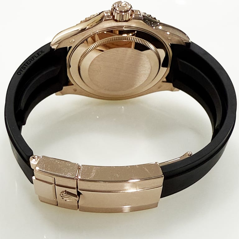 Yacht-Master Rose Gold Oysterflex Black Dial 40mm Product Image 4