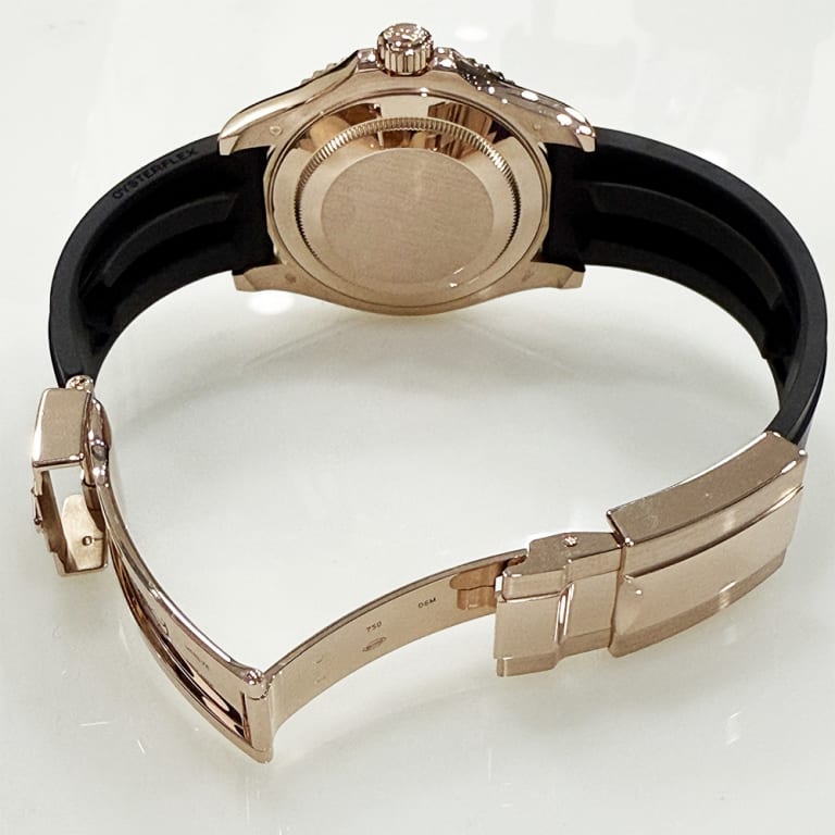 Yacht-Master Rose Gold Oysterflex Black Dial 40mm Product Image 5