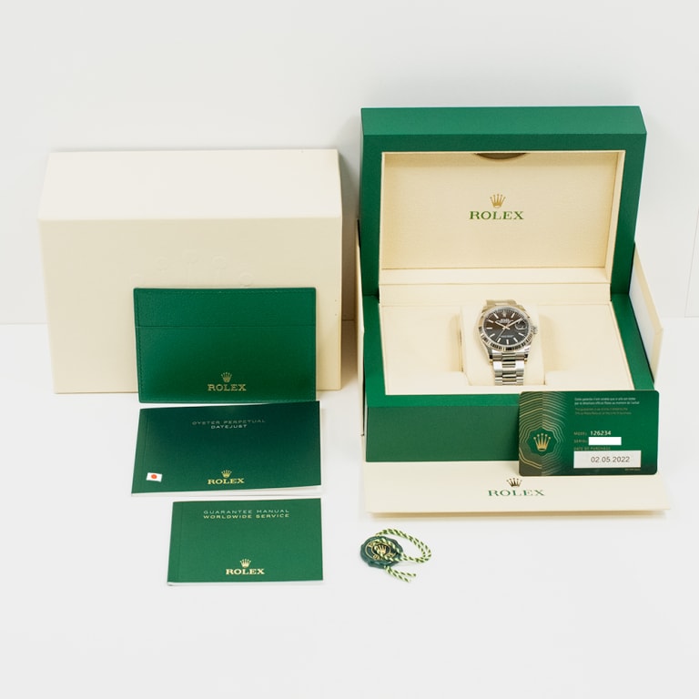 Datejust Steel Black Dial 36mm Product Image 10