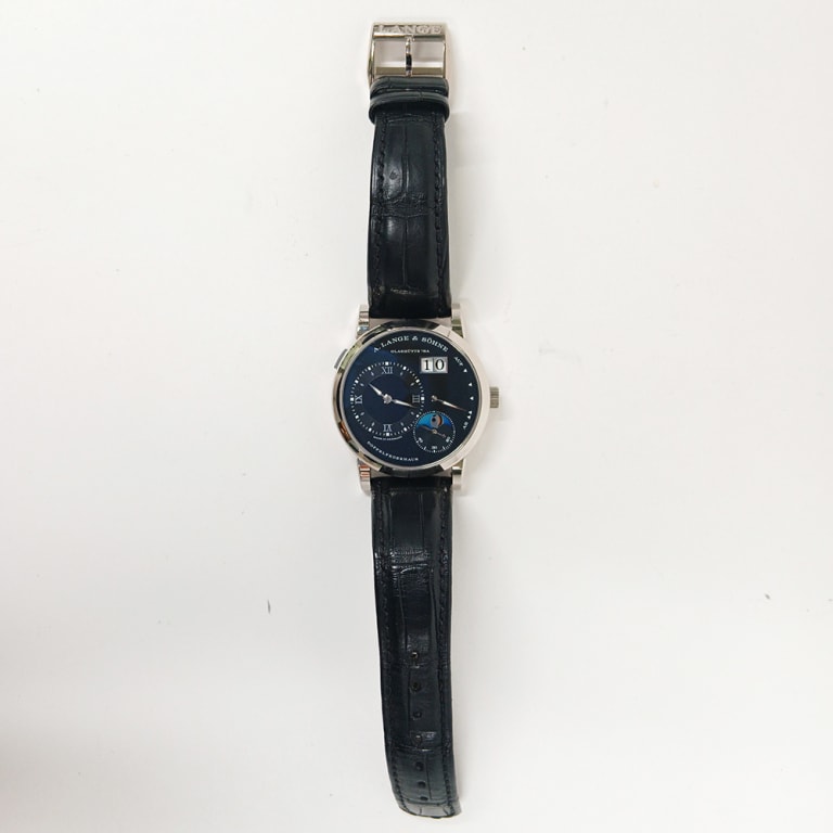 Lange 1 Moonphase White Gold Black Dial 38mm Product Image 1