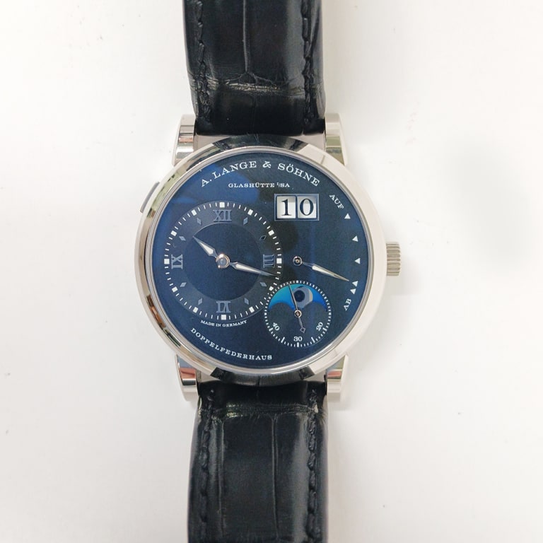 Lange 1 Moonphase White Gold Black Dial 38mm Product Image 2