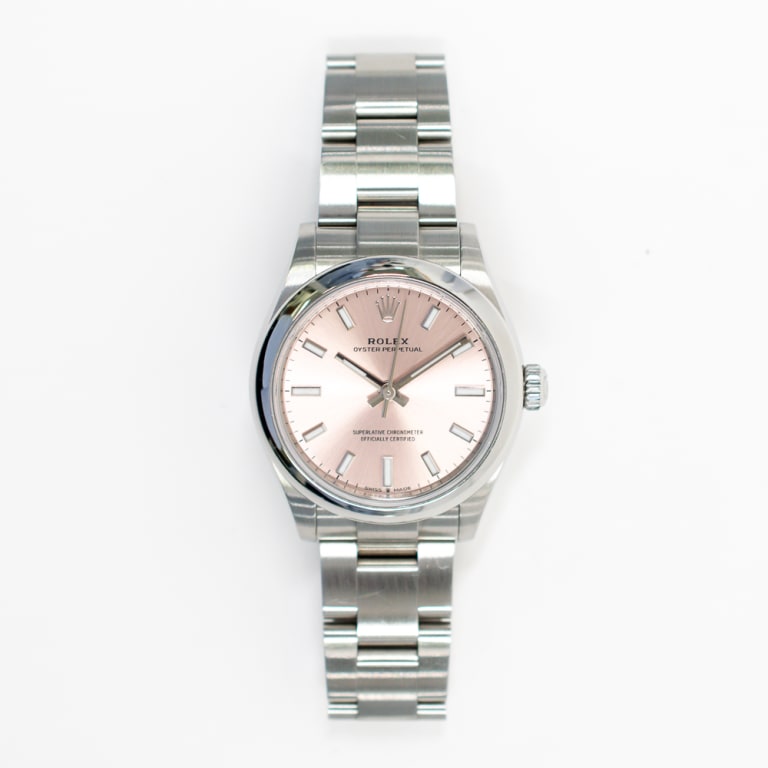 Oyster Perpetual Steel Pink Dial 31mm Product Image 1