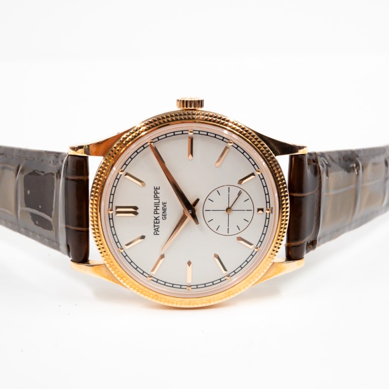 Calatrava Rose Gold Silver Dial 39mm Product Image 2