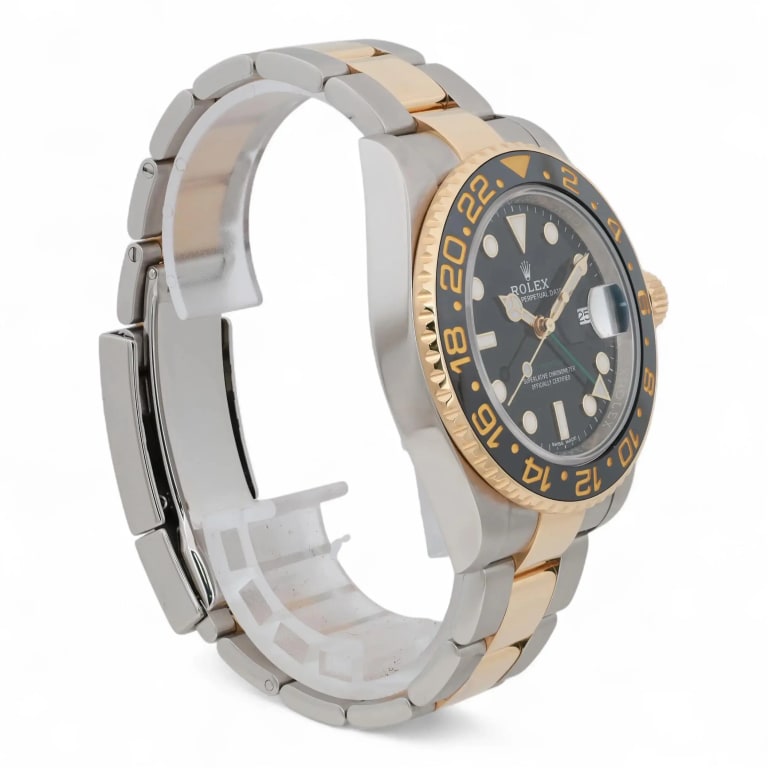 GMT-Master II Yellow Gold & Steel Black Dial 40mm Product Image 3