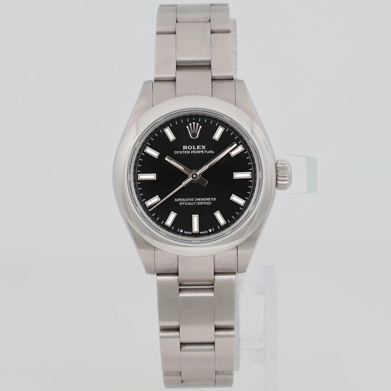 Oyster Perpetual Steel Black Dial 28mm Product Image 1