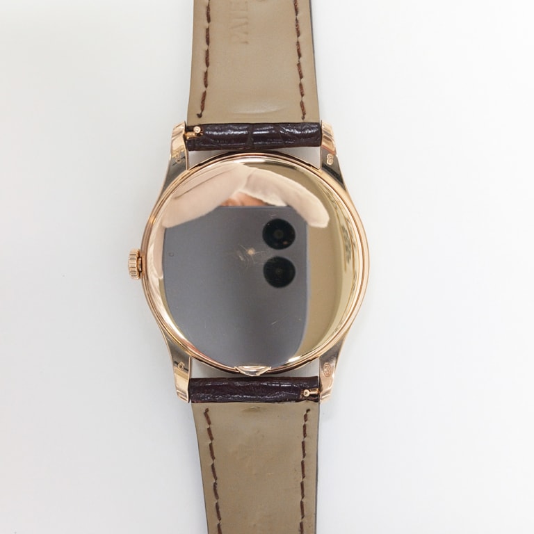Calatrava Small Seconds Rose Gold Silver Dial 37mm Product Image 3