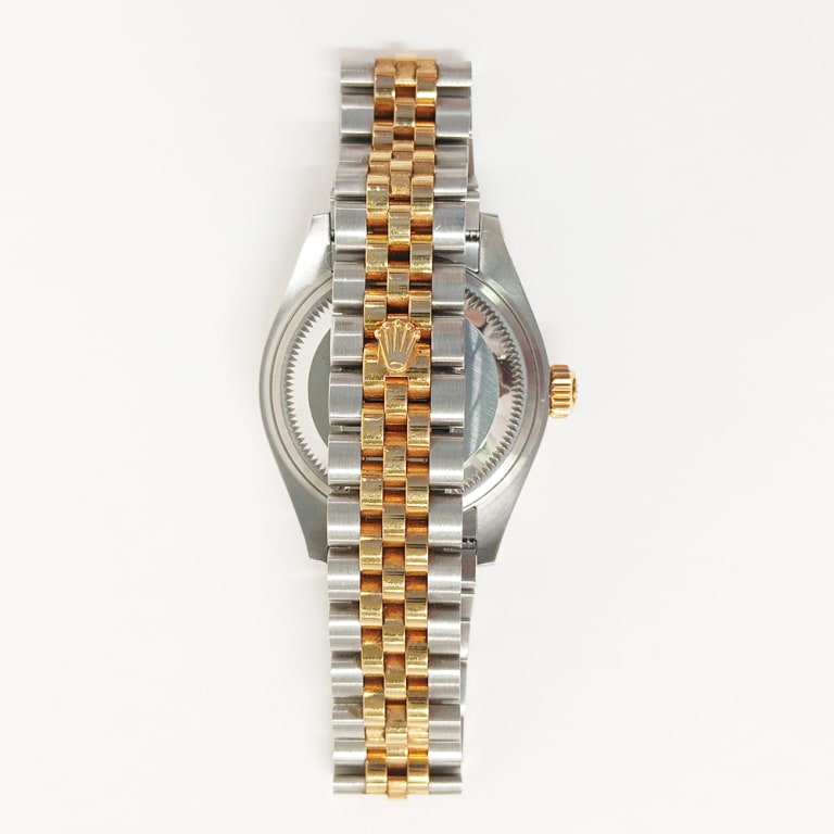 Datejust Yellow Gold & Steel Diamond Jubilee Mother of Pearl Dial 28mm Product Image 7