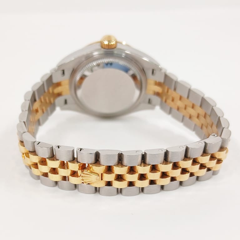 Datejust Yellow Gold & Steel Diamond Jubilee Mother of Pearl Dial 28mm Product Image 4