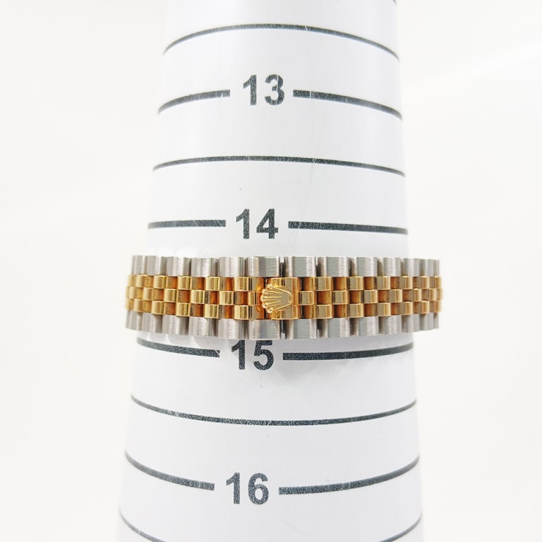 Datejust Yellow Gold & Steel Diamond Jubilee Mother of Pearl Dial 28mm Product Image 8