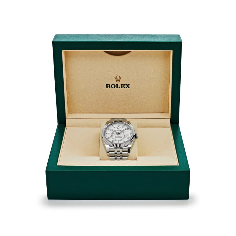 Sky-Dweller Steel Jubilee White Dial 42mm Product Image 5