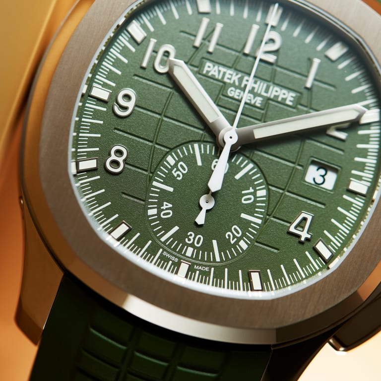 Aquanaut Chronograph White Gold Green Dial 42mm Product Image 11