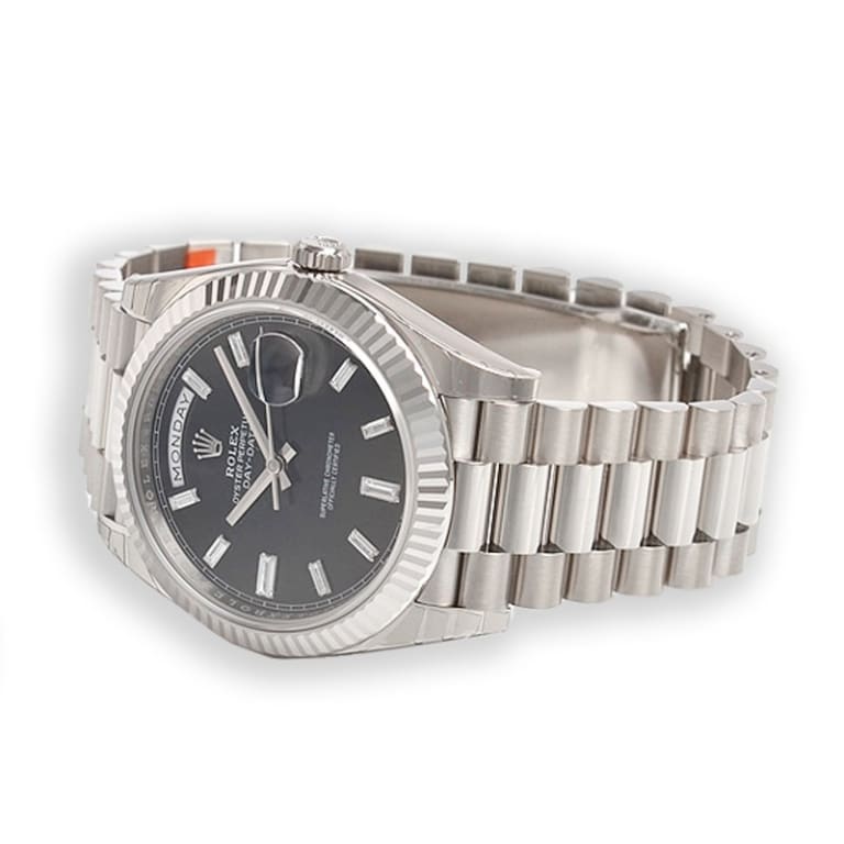 Day-Date White Gold Black Dial 40mm Product Image 2